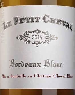 ワイン Le Petit Cheval 2014 Blanc 750ml 2014 Chateau Cheval Blanc