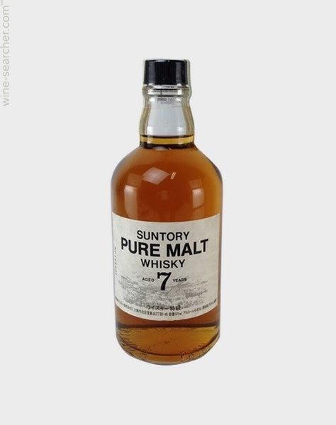 ウイスキー Suntory Pure Malt Whisky 7 Years Suntory Pure Malt 7