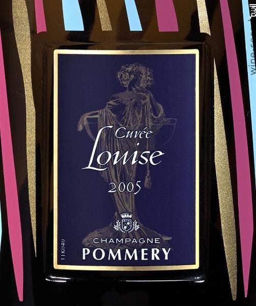 1995 Pommery Cuvee Louise Brut Millesime, Champagne, France