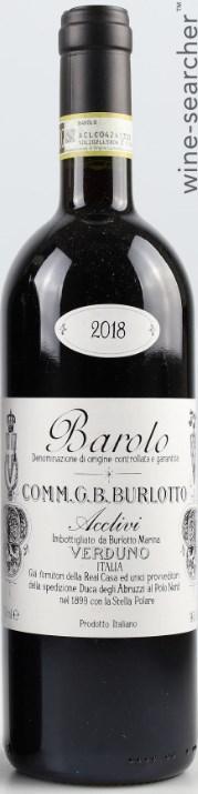 2018 G. B. Burlotto Barolo 'Acclivi', Barolo DOCG, Italy | prices