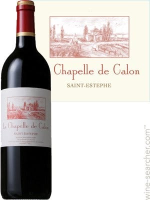 1985 Chateau Calon-Segur Le Marquis de Calon, Saint-Estephe