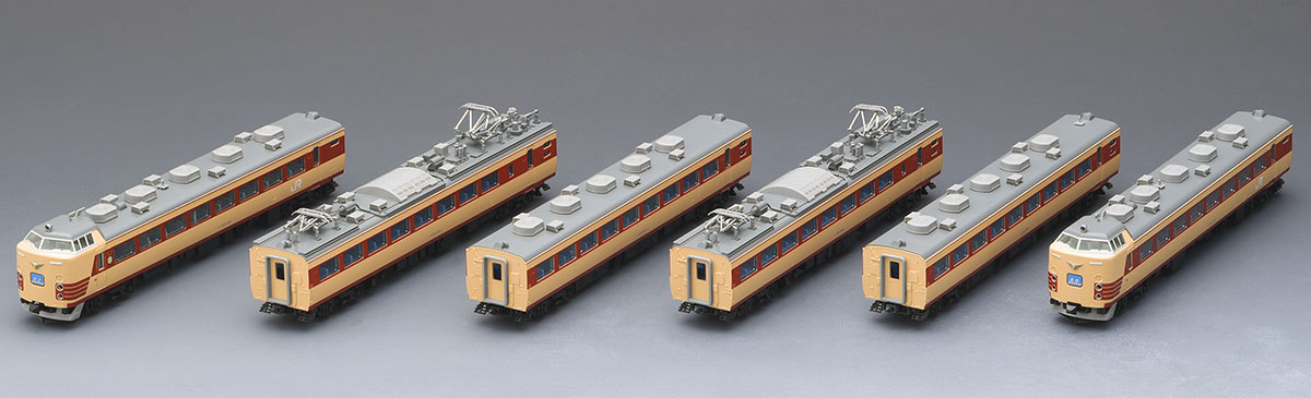 JR 485系特急電車（新潟車両センター・K1編成）セット｜製品情報｜製品