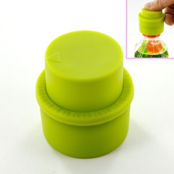 SALUS ソーダキャップ（ペットボトルの炭酸をキープ！） ライム