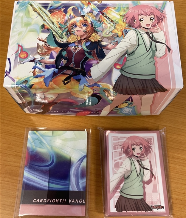 ヴァンガード WGP名古屋プレイマット スリーブセット 羽根山ウララ WGP