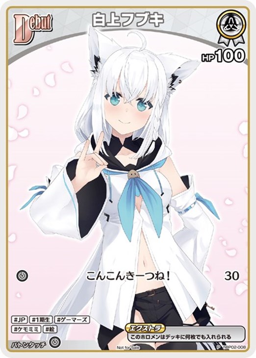 1st Anniversary Celebration Set 白上フブキ ホロライブ 白上フブキ