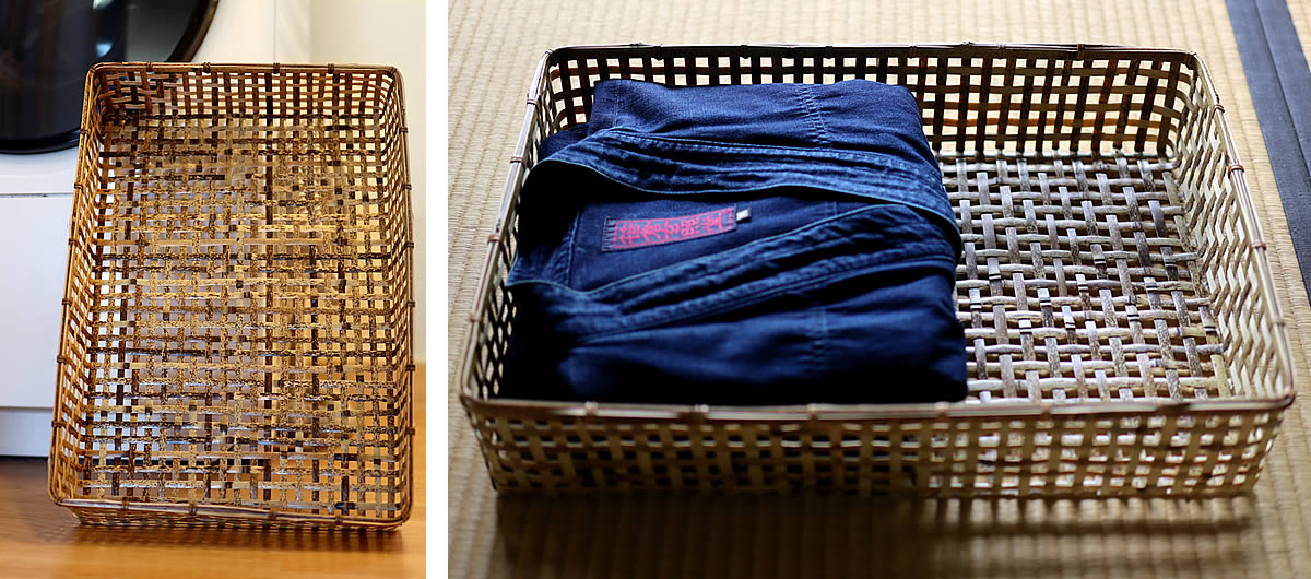 虎竹スクエアバスケット（衣装籠） | 虎斑竹専門店 竹虎