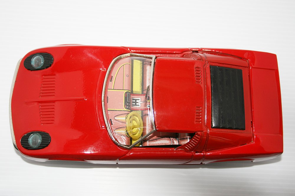 Asakusa Japan 60's Lamborghini Miura P-400 Battery Operated 10