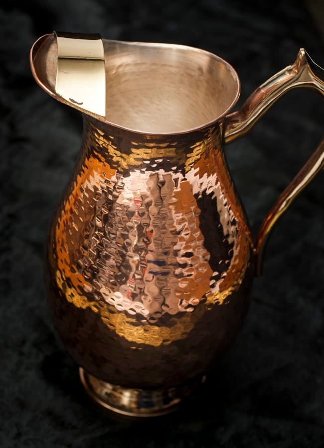 槌目付き 銅装飾の水差し - deluxe の通販[送料無料] - TIRAKITA.COM