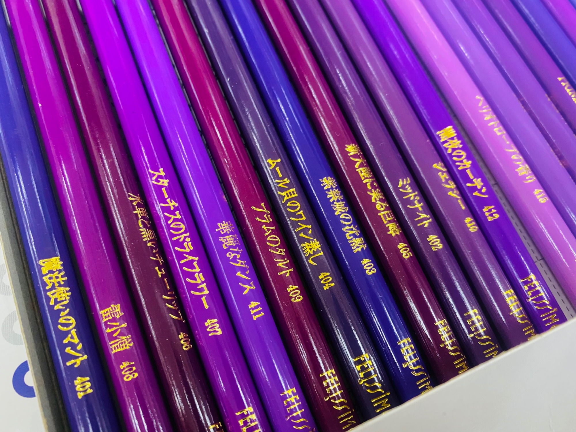 フェリシモ＊500色の色えんぴつ 500色の色えんぴつ TOKYO SEEDS ちょいぬり