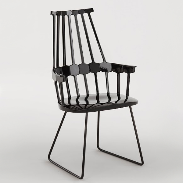 Kartell Comback Sled | Plastic Chair | Contemporary Dining Room