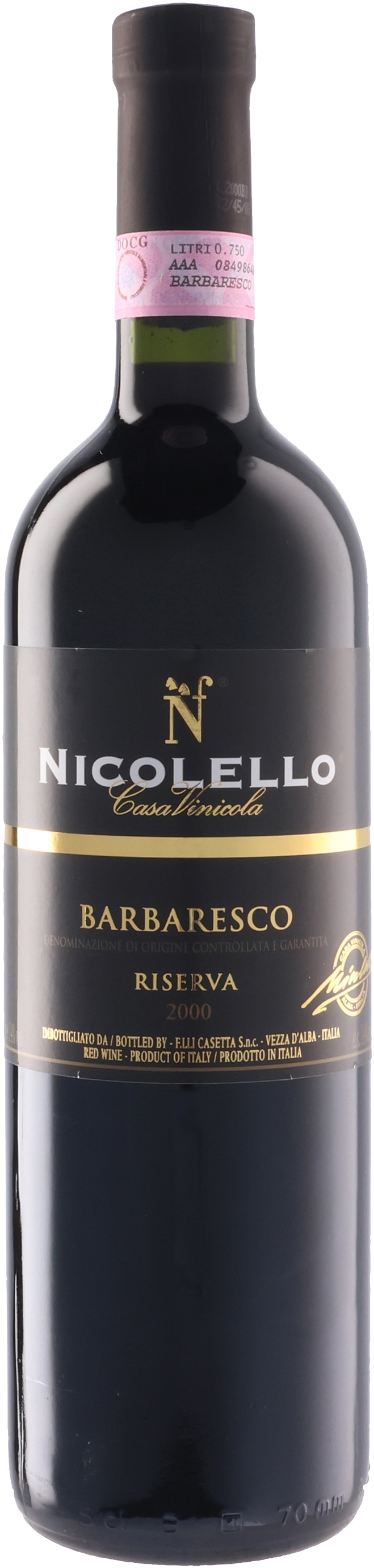 バルバレスコ リゼルヴァ／カーサ・ヴィニコラ・ニコレッロ
