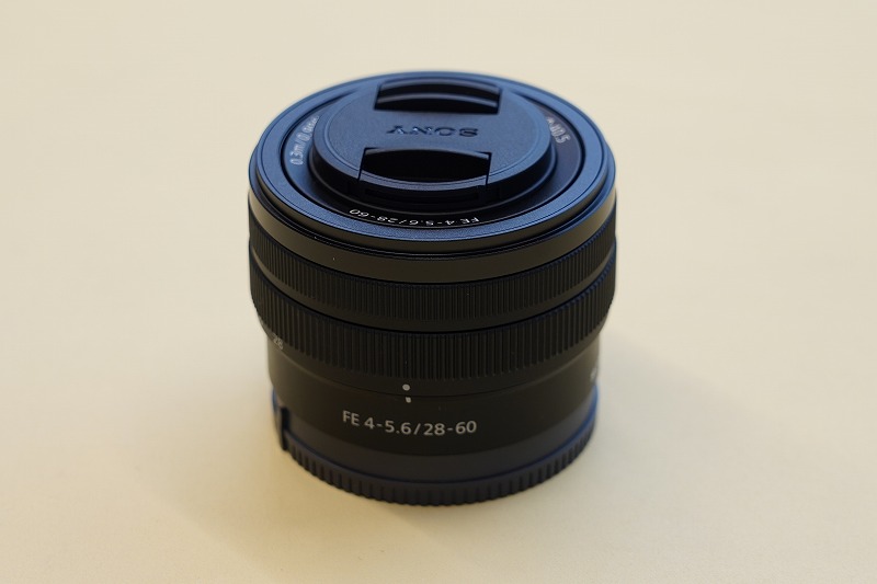 SEL2860 フルサイズ標準ズーム コンパクト 超軽量 最軽量、最小サイズ