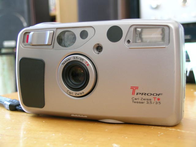 KYOCERA T PROOF コンパクトフィルムカメラ 京セラ スリムT/Tプルーフ