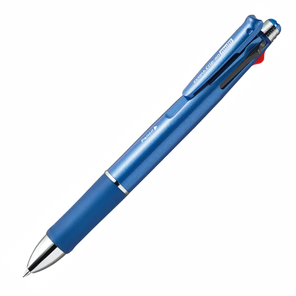 クリップ－オンスリム2C 青(0.7mm 2色（黒・赤インク）): 本体【公式