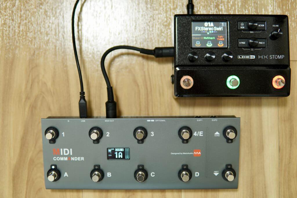 コンパクト軽量・低価格で扱いやすいMIDIフットコントローラー