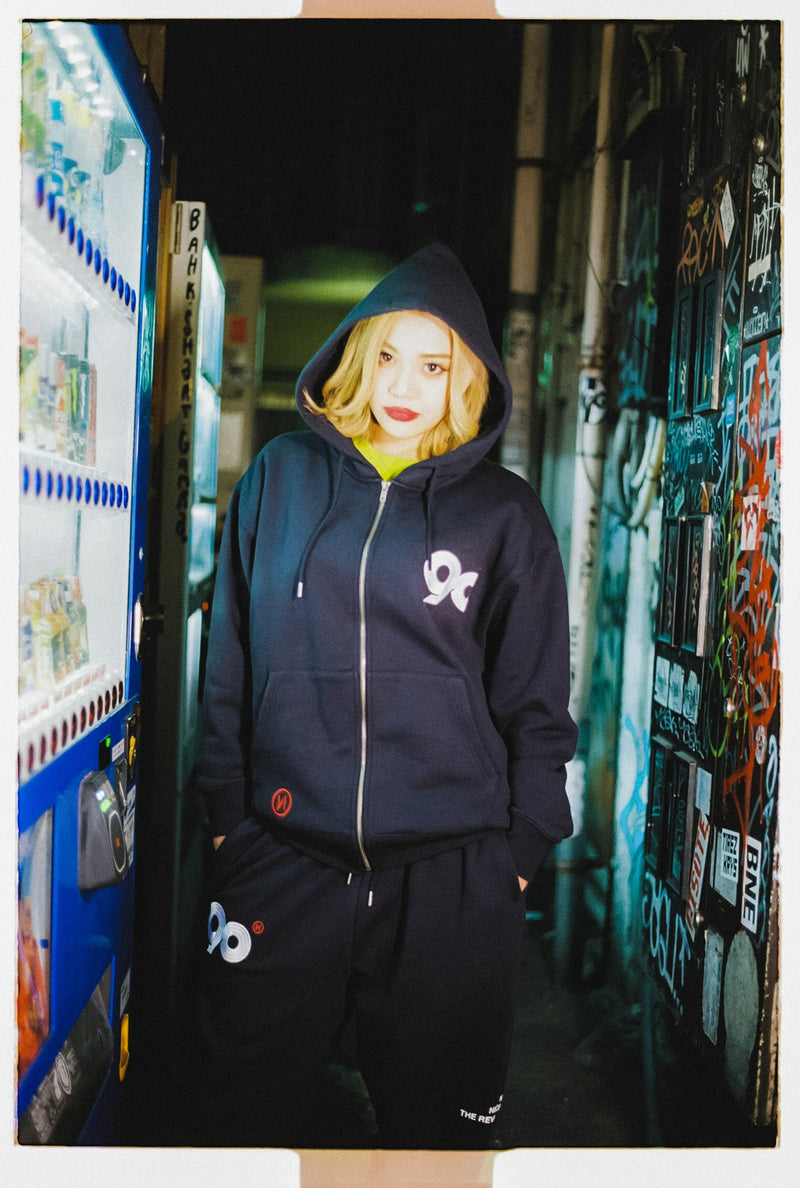 9090 セットアップパーカーXL