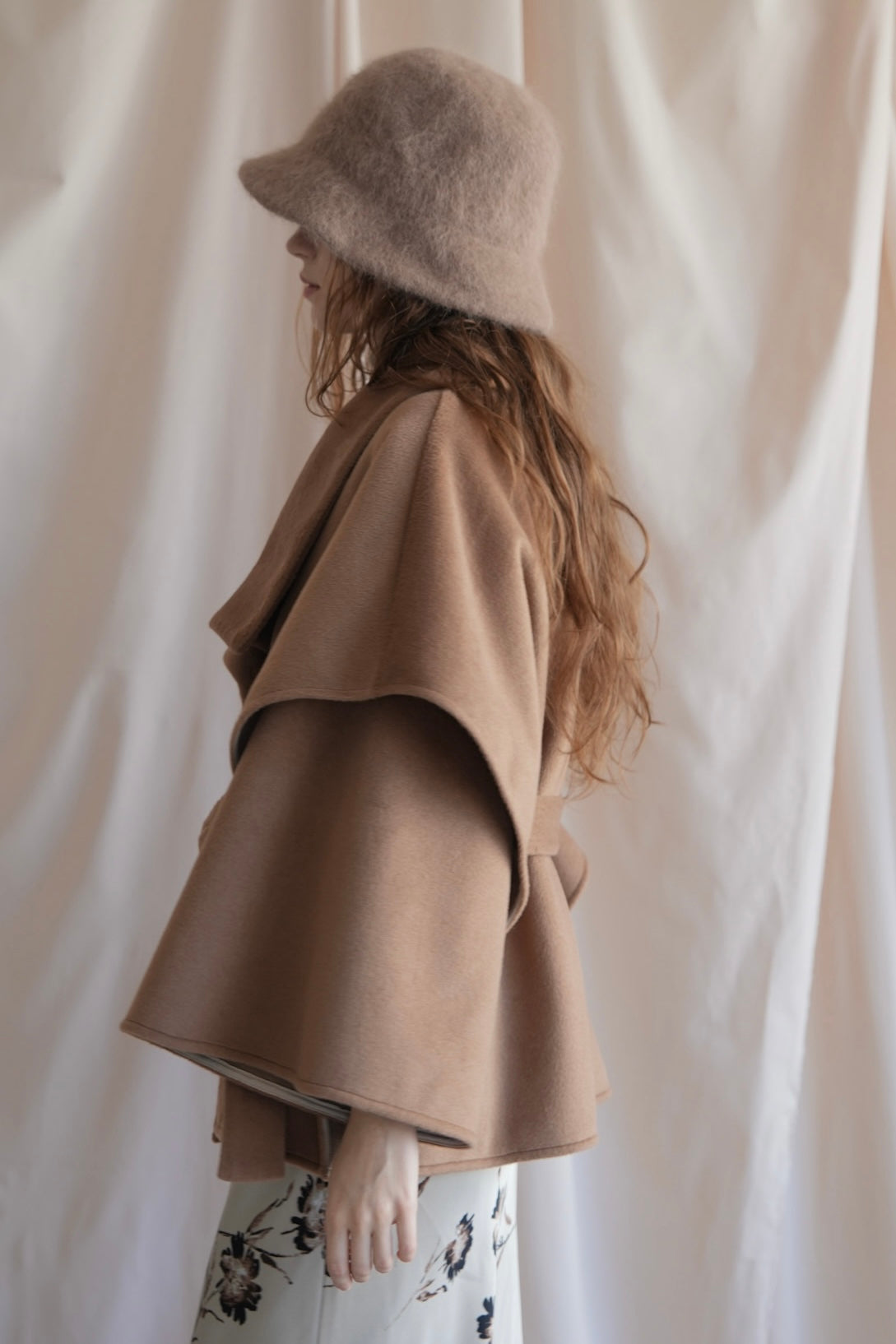 flare cape coat – Acka online store