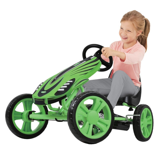 90309 Hauck Green Speedster Pedal Go Cart | Action Toys