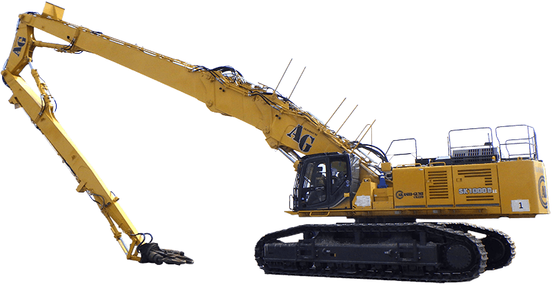SK400LC オリジナル解体機 コベルコ建機 SK400DLC K47674/ID441