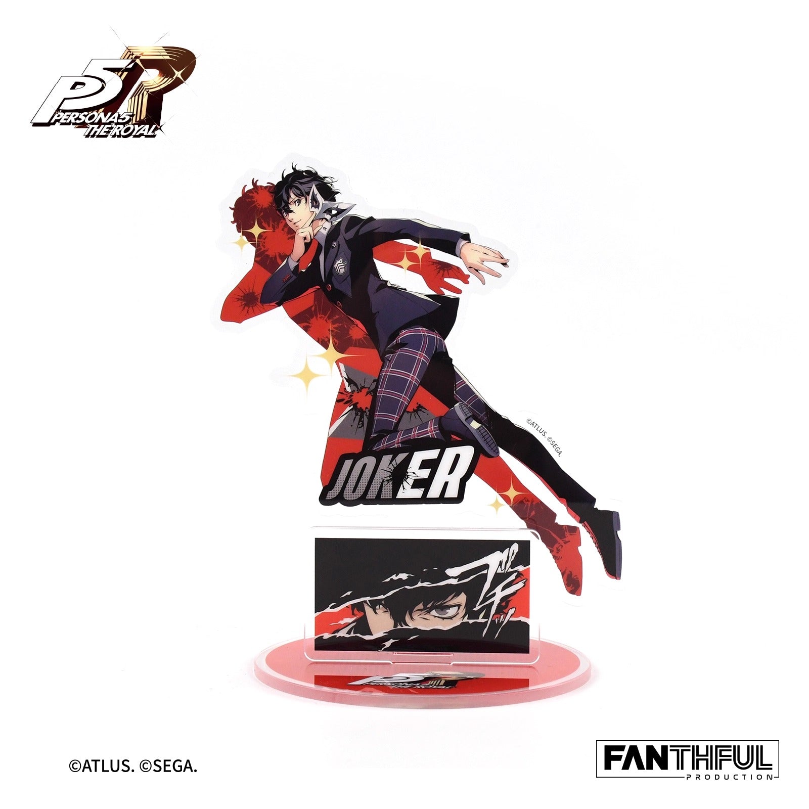 雨宮蓮 主人公 明智吾郎 ビッグアクリルスタンド ペルソナ5 コンサート