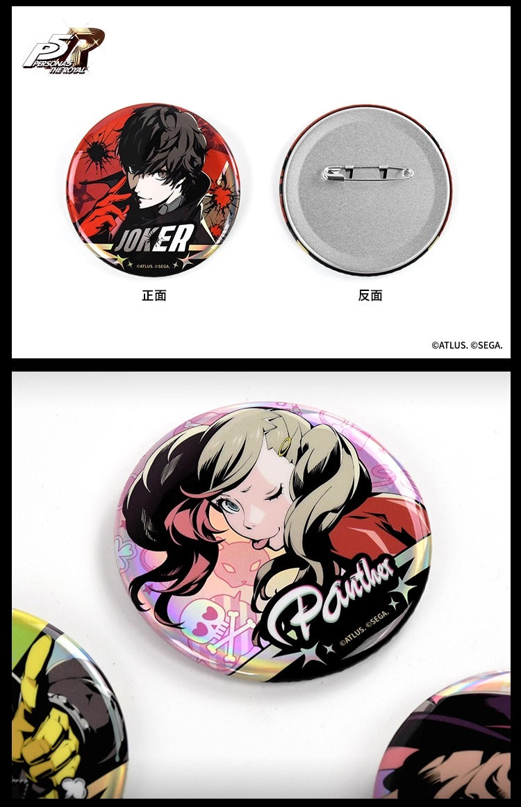 ペルソナ5 トレーディング Ani-Art 缶バッジ PERSONA5 the Animation