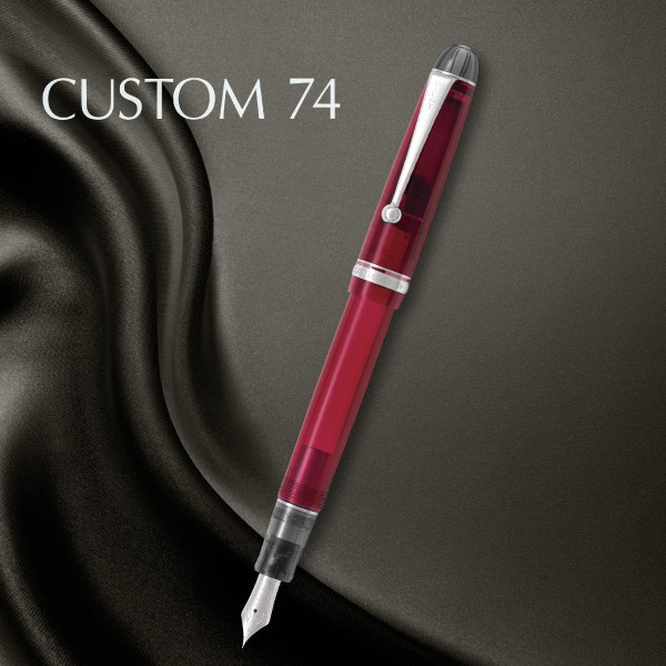 PILOT 万年筆 マンネンヒツ カスタム74 DR-M ディープレッド PILOT