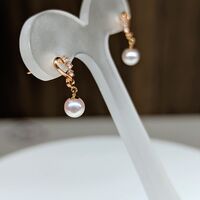 あこや真珠4.5ミリ18金ピンクゴールドピアス | 商品紹介 | 三重県伊勢