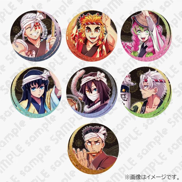 冨岡義勇】鬼滅の刃 徳島 阿波おどり 阿波踊り 缶バッジ 8個 冨岡義勇
