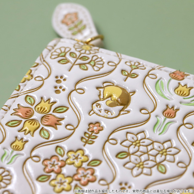 夏目友人帳」ニャンコ先生がころっと可愛い！ 文庫革「浅草文庫」のL字