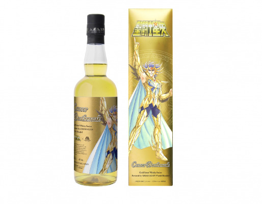 聖闘士星矢」コラボウイスキー第8弾は“蟹座（キャンサー）のデスマスク