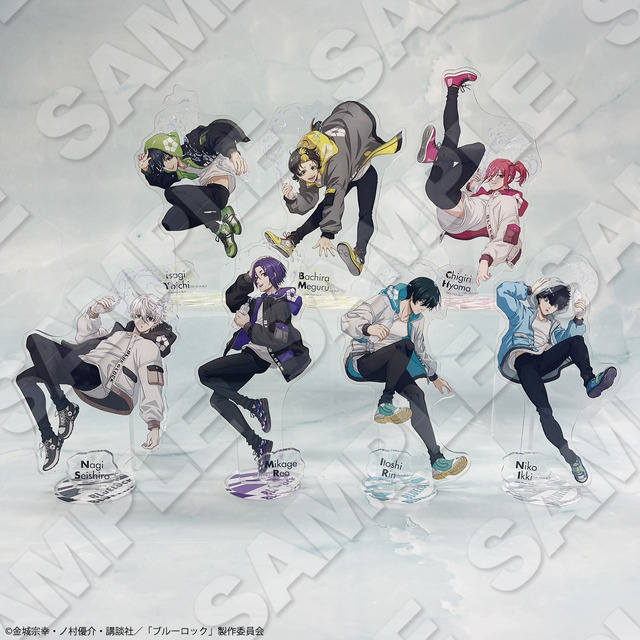 ブルーロック」潔たちのアクロバティック姿から可愛いミニキャラ
