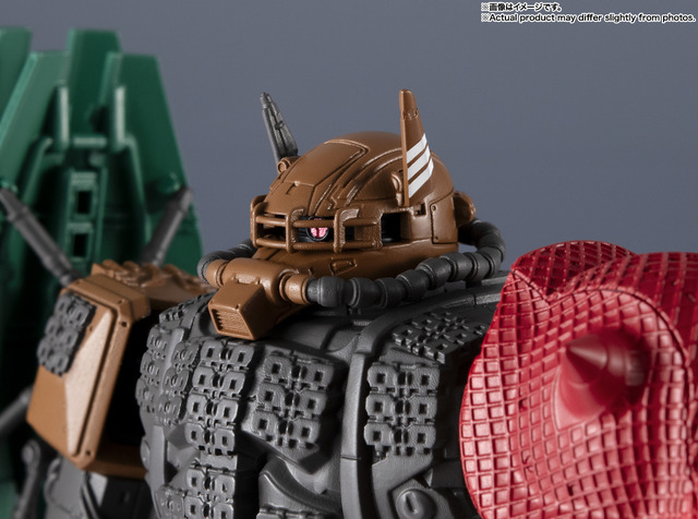 ガンダム 復讐のレクイエム」無識別型ザクII（ソラリ機）がフィギュア