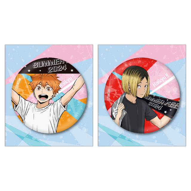 ハイキュー 名場面缶バッジ 音駒ver. 孤爪研磨 ジャンプショップ 2023年10