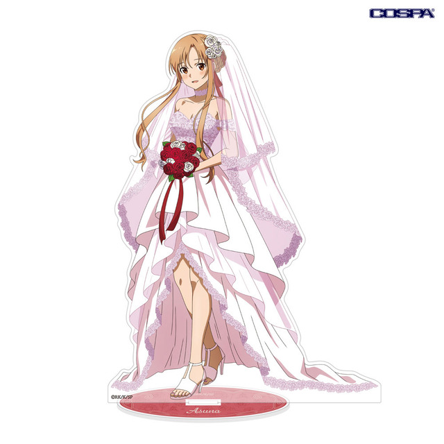 SAO」アスナ、ユウキらがウェディングドレス姿でお出迎え♪ 全国5か所