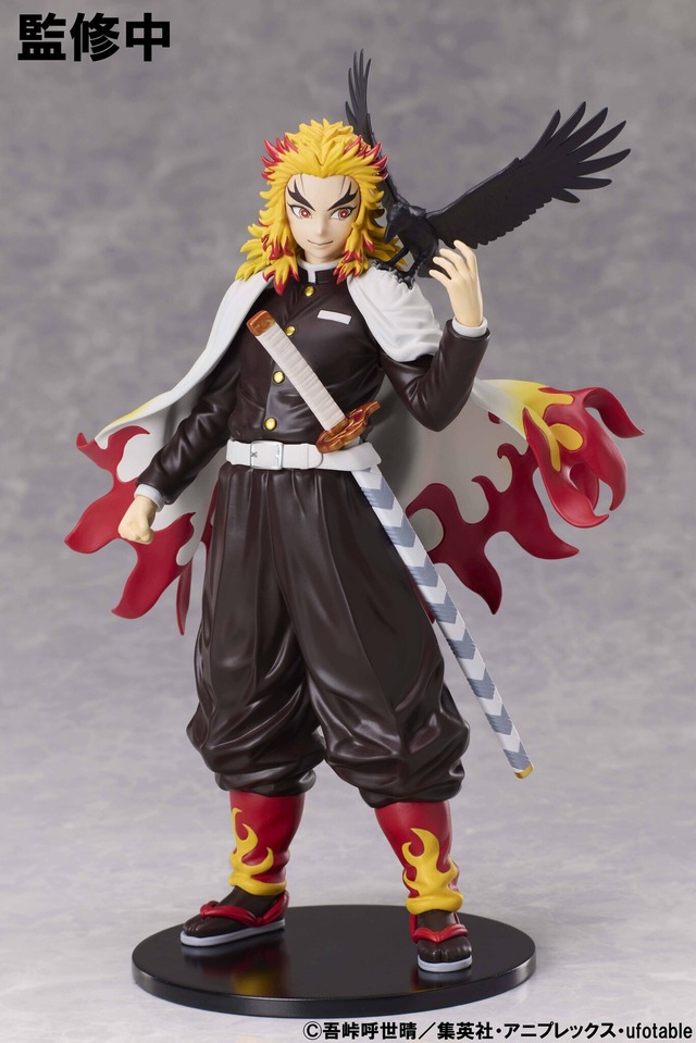 鬼滅の刃 無限列車編」エンドロールの煉獄杏寿郎をフィギュア化！鎹鴉