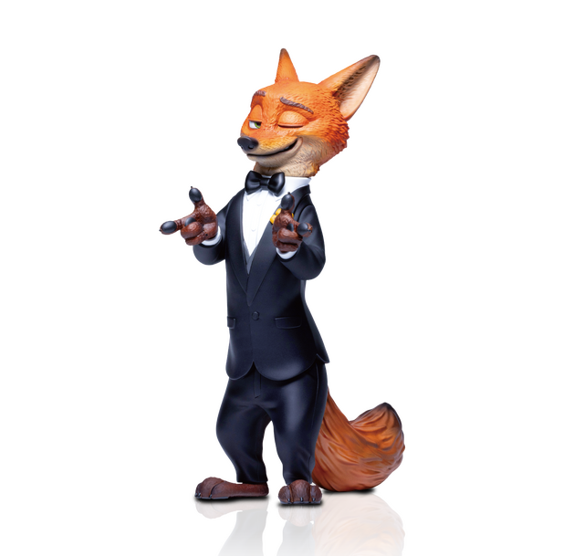 ズートピア2」タキシード姿のニックがフィギュアに！劇中の衣装も登場