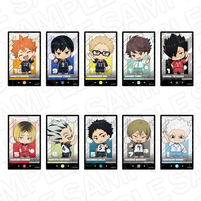 ハイキュー!!」日向翔陽、影山飛雄、孤爪研磨らがキュートな二等身で