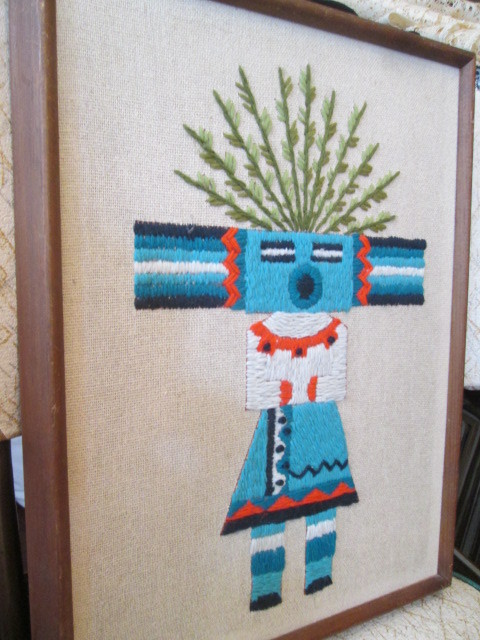 貴重！70's〜アメリカアンティーク ネイティブカチナ置物USA