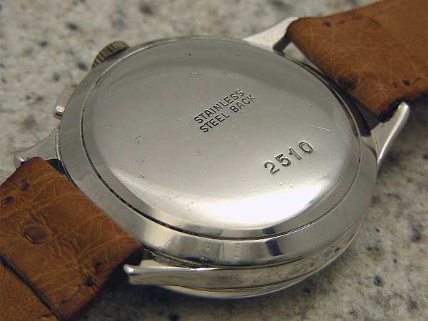 クロフォード CRAWFORD クロノグラフ シルバーダイヤル 手巻き | アン