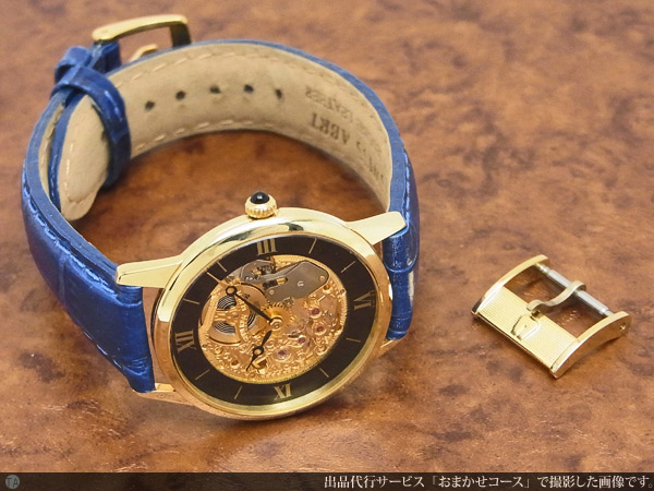 ユニバーサル・ジュネーブ UNIVERSAL GENEVE 18KYG 金無垢 両面