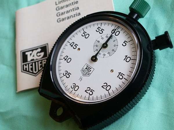 デッドストック TAG Heuer タグホイヤー ストップウォッチ 未使用品