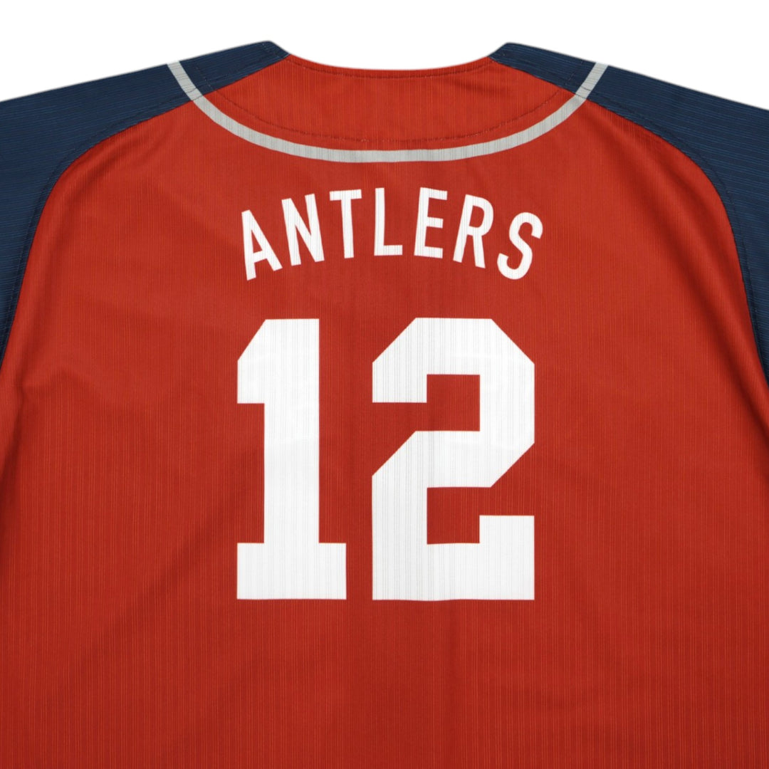 鈴木優磨ラグランベースボールシャツ（レッド×ネイビー） 鈴木優磨