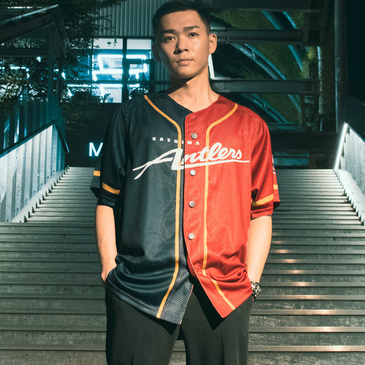 新品未開封＊鹿島アントラーズ ベースボールシャツ＊12番Mサイズ 新品