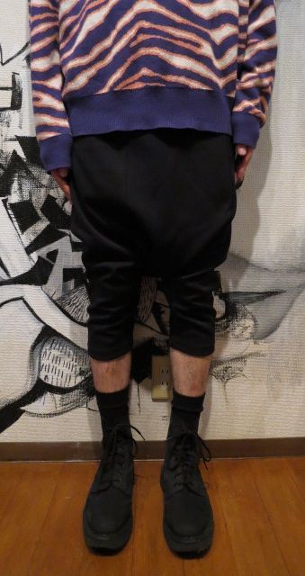 BLACK comme des garçons サルエルパンツ