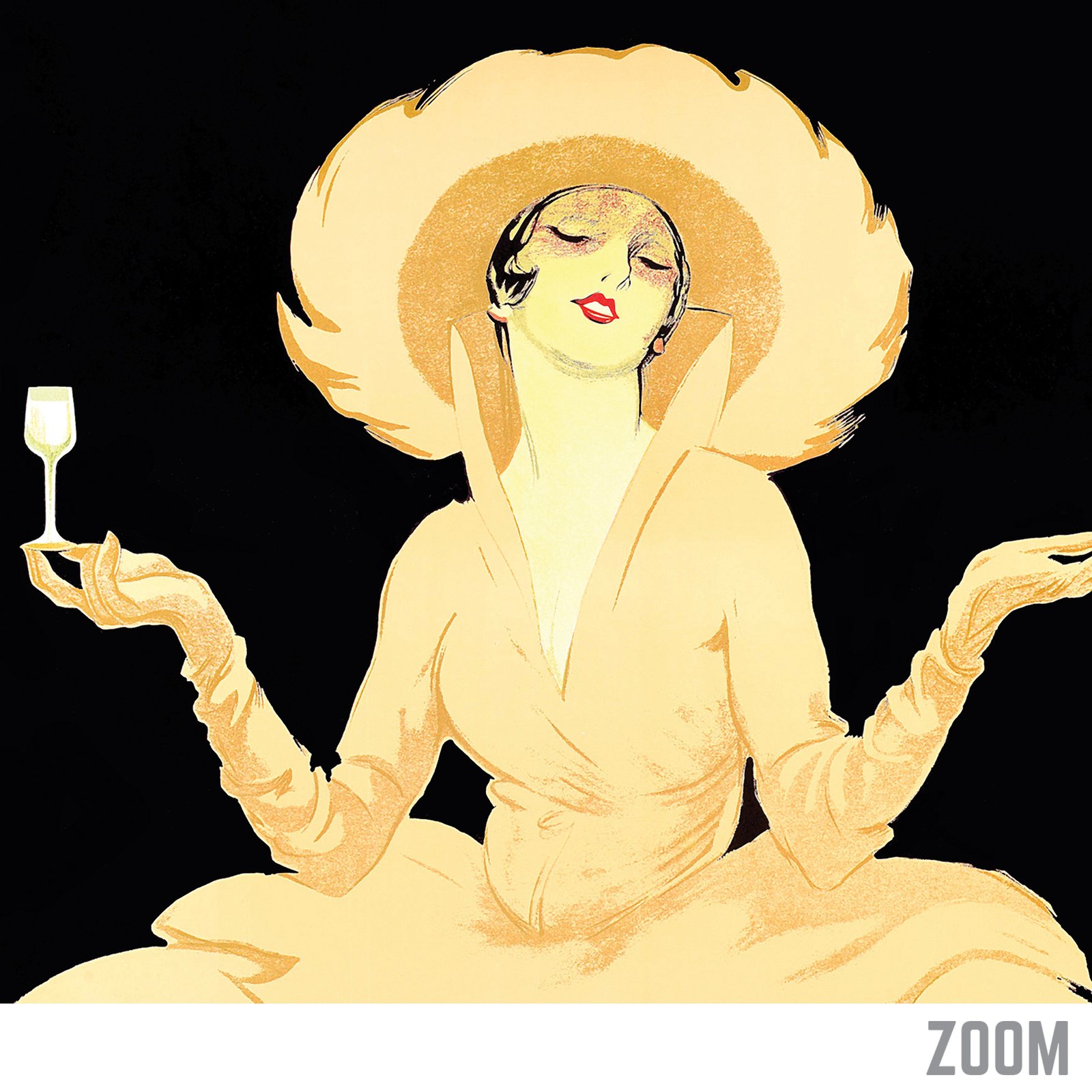 ポスター アート Vermouth Bianco（マルチェロ ドゥボビッチ） 額装品