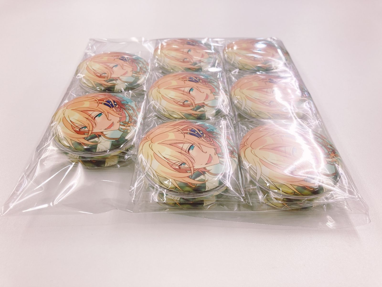 fine-O イベコレスカウト缶バッジ オルタード idol 英智 イベコレ缶