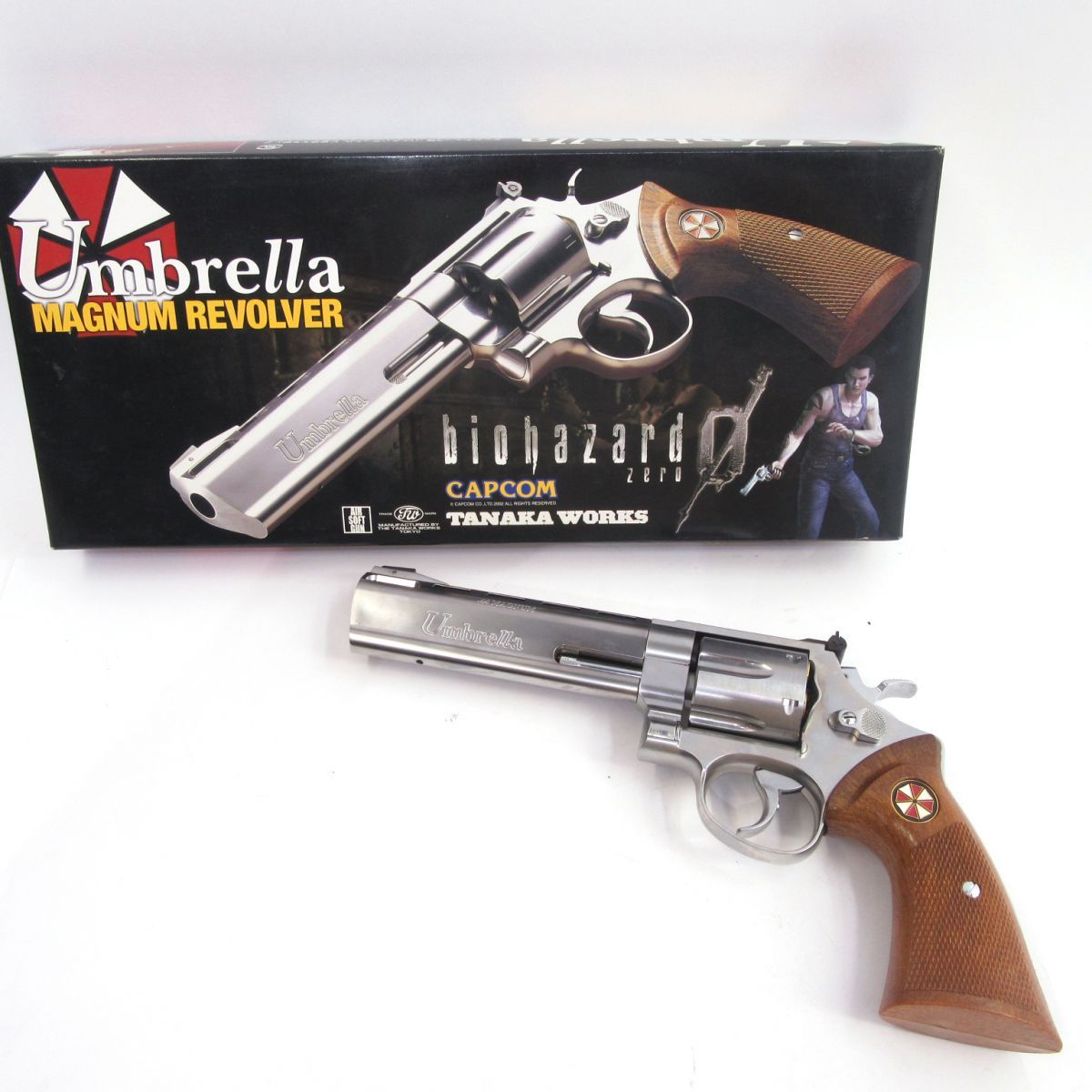 タナカ アンブレラ マグナムリボルバー 6インチ ガスリボルバー バイオ