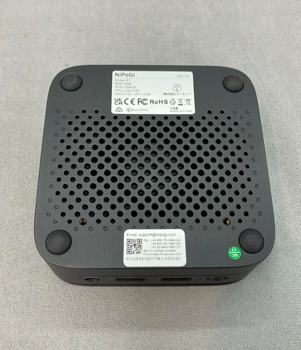 NiPoGi N150 E1 最高 ミニPC