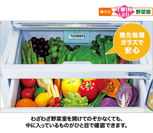 AQR-VZ46P | 容積：458L | Delie series（デリエシリーズ） | 冷蔵庫