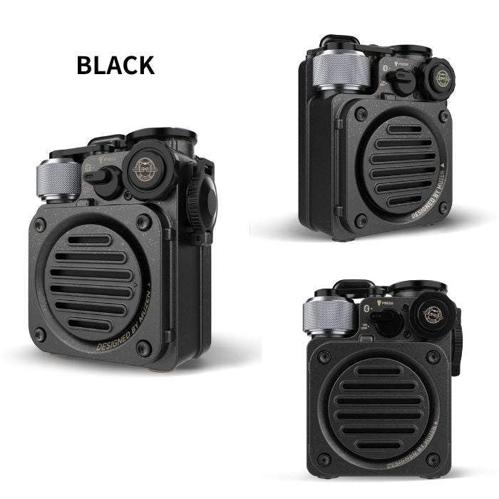 MUZEN ポータブルスピーカー ブラック 第二世代 MUZEN ポータブル